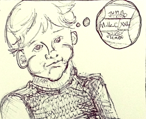 Mmmphhle glrrg? What bag of chocolate the size of my ass? Mmmphhle glrrg? What bag of chocolate the size of my ass?