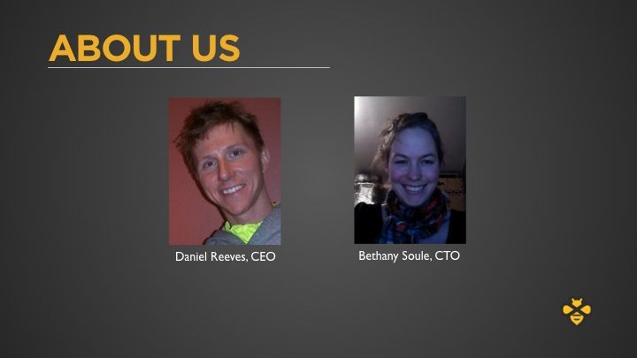 Slide 12 from Portland Seed Fund demo day