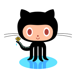 GitHub's Octocat holding a bitty bee GitHub's Octocat holding a bitty bee