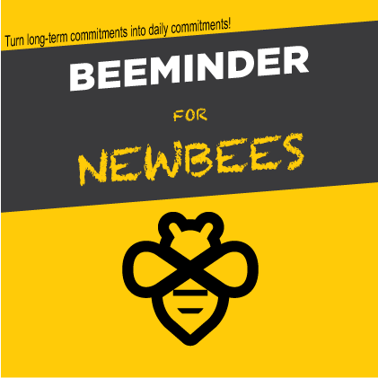 Hypothetical 'Beeminder for Newbees' book cover