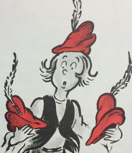 Brent Yorgey also wears a fair number of hats, as you're about to find out Bartholomew Cubbins holding hats