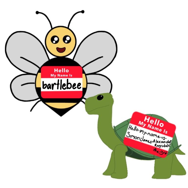 The intersection of Sandra Boynton and Herman Melville fans are going to be so excited about this title image Bee named Bartlebee and turtle named Hello-my-name-is-Simon-James-Alexander-Ragsdale-the-3rd